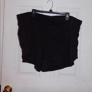 Black Drawstring Shorts